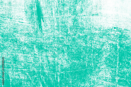 white winter and blue hand painted brush grunge background texture