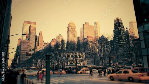 Bryant Park in New York, USA. 