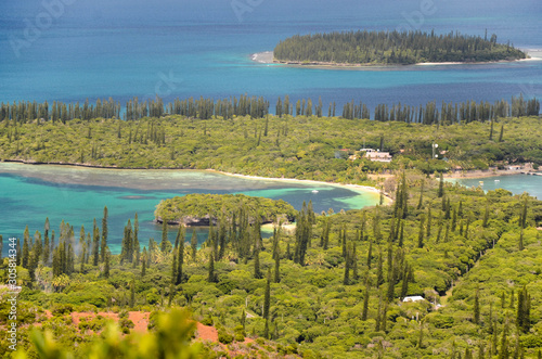 Fototapeta Baie de Kanumera en nouvelle Calédonie