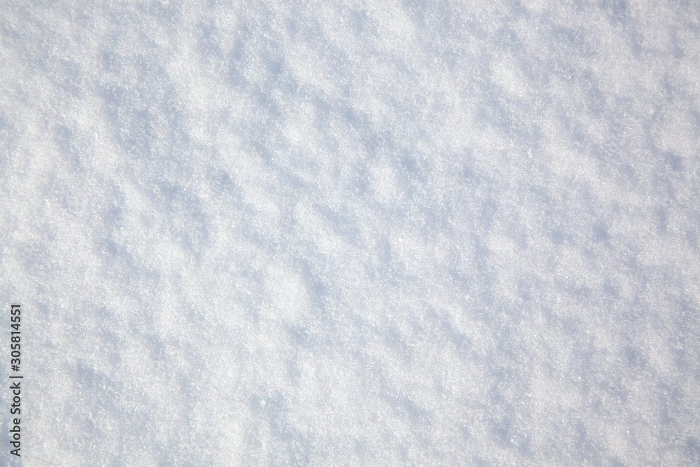 Snowy surface white background.