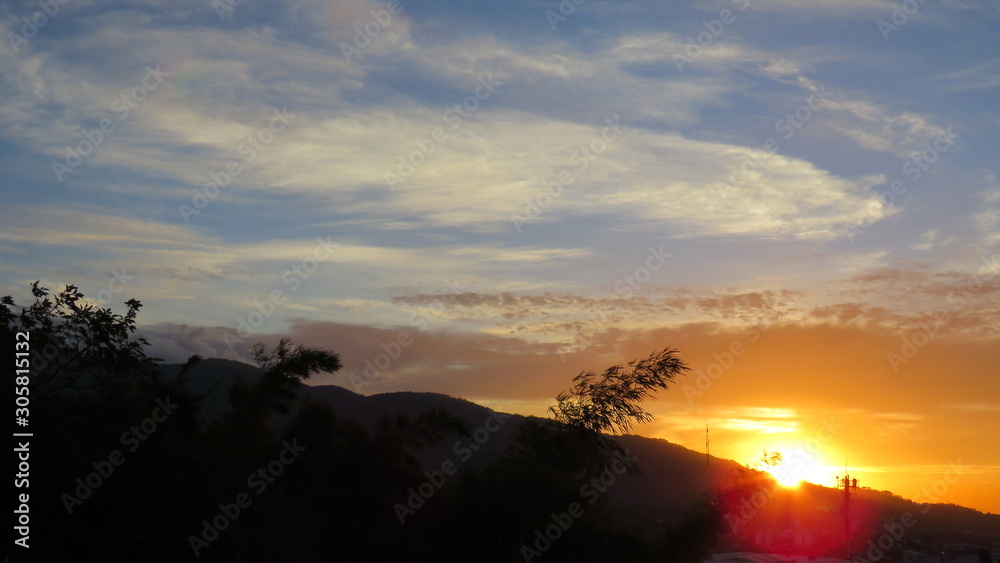 custom made wallpaper toronto digitalsunset in mountains