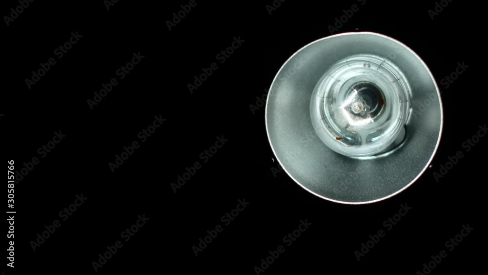 Light bulbs light up in the dark, table lamps Light bulbs light up in the dark, table lamps