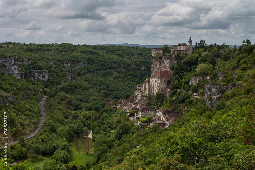 Fototapeta premium Vue de Rocamadour