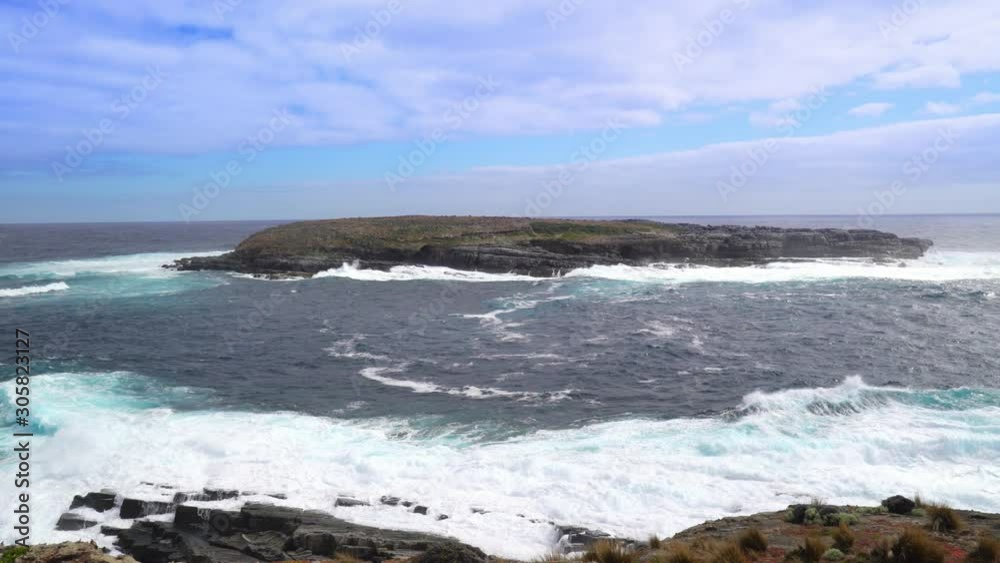Small island just outside the coast of Kangaroo Island in Australia Small island just outside the coast of Kangaroo Island in Australia