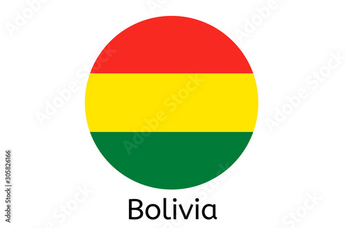 Bolivian flag icon, Bolivia country flag vector illustration Free Download Bolivian flag icon, Bolivia country flag vector illustration - GFXLoad