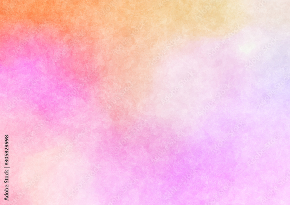 Colorful watercolor render background