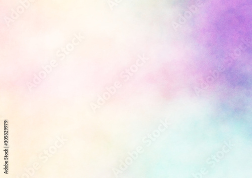 Colorful watercolor render background