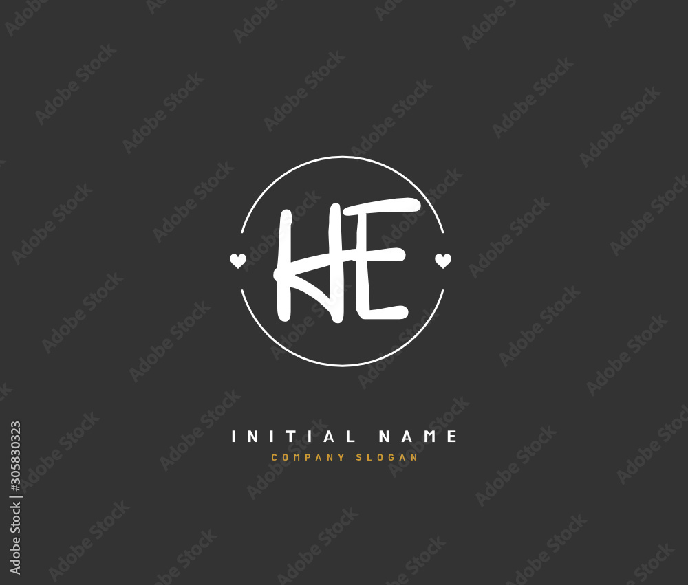 H E HE Beauty vector initial logo, handwriting logo of initial signature, wedding, fashion, jewerly, boutique, floral and botanical with creative template for any company or business. H E HE Beauty vector initial logo, handwriting logo of initial signature, wedding, fashion, jewerly, boutique, floral and botanical with creative template for any company or business.