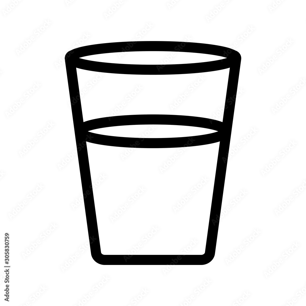Isolated kitchen glass vector design Isolated kitchen glass vector design