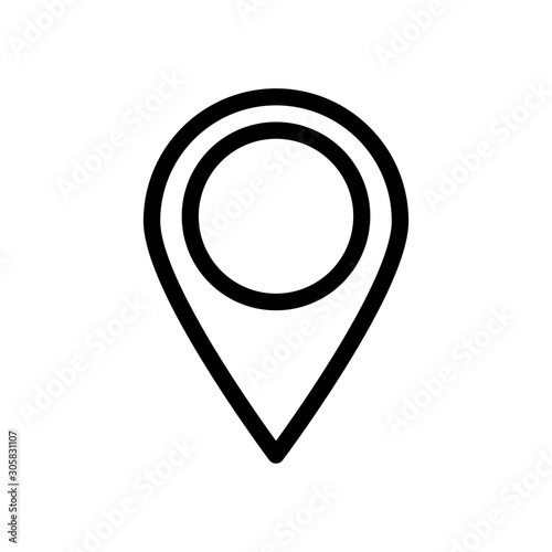 Isolated gps mark vector design Free Download Isolated gps mark vector design - GFXLoad
