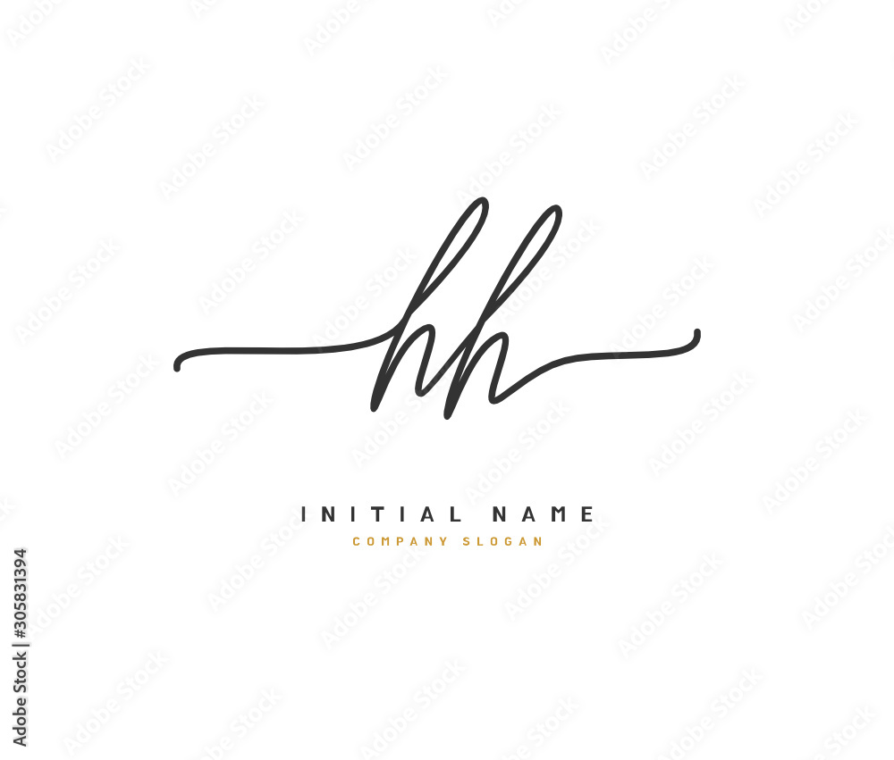 H HH Beauty vector initial logo, handwriting logo of initial signature, wedding, fashion, jewerly, boutique, floral and botanical with creative template for any company or business. H HH Beauty vector initial logo, handwriting logo of initial signature, wedding, fashion, jewerly, boutique, floral and botanical with creative template for any company or business.
