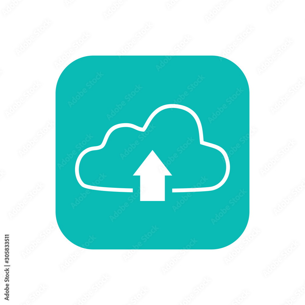 cloud icon vector design symbol