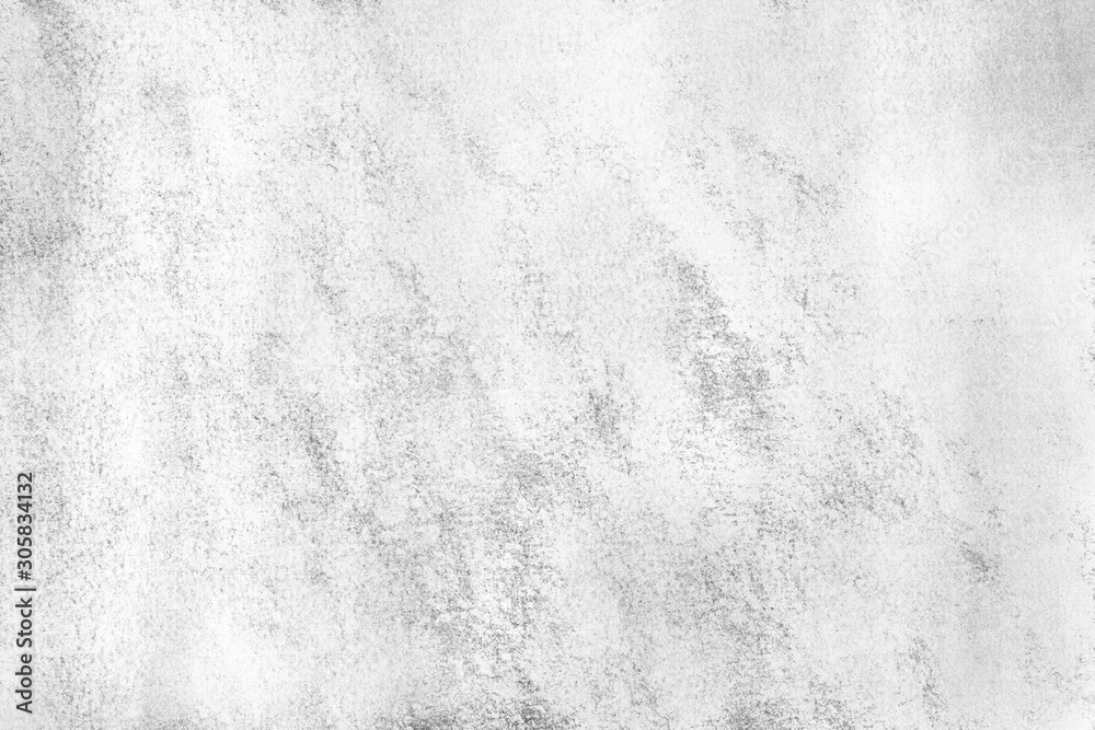 Fototapeta premium Concrete wall white color for background. Old grunge textures with scratches and cracks. White painted cement wall texture.