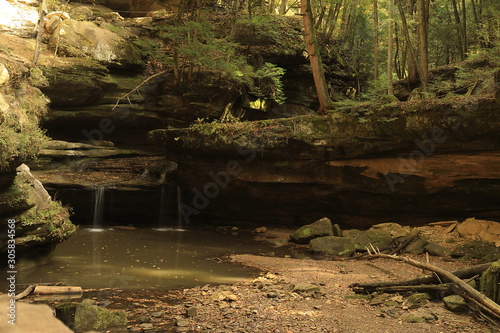 hiking in Ohio in autumn