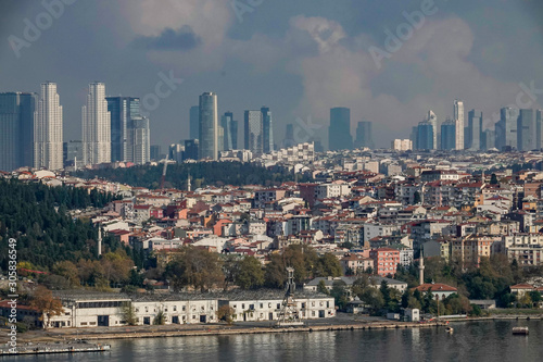 Istanbul, Turkey The skyline of Istanbul