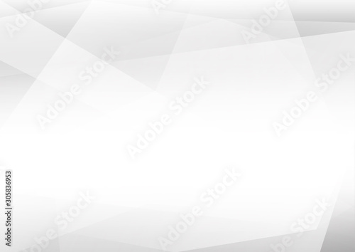 White and grey background. Corporate technology modern design. Pattern style geometric. Abstract modern background used about technology or product presentation backdrop. Vector illustration.