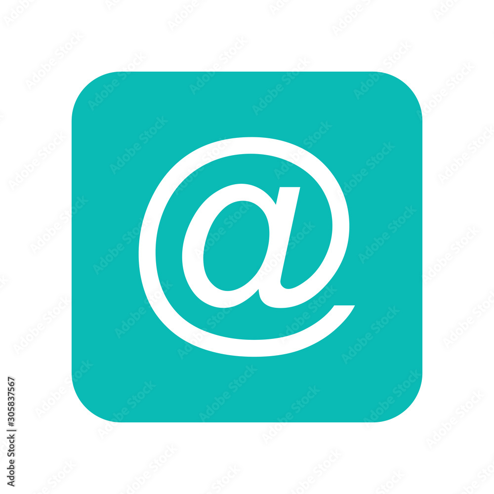 mail message icon, new message icon vector design symbol