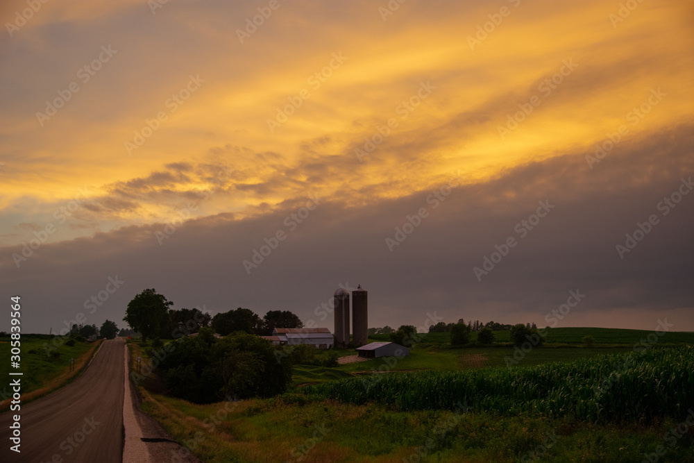 A Farm in Rural Minnesota A Farm in Rural Minnesota