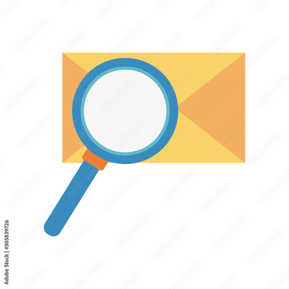 Isolated envelope icon vector design Isolated envelope icon vector design