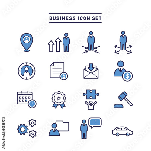 BUSINESS ICON SET
