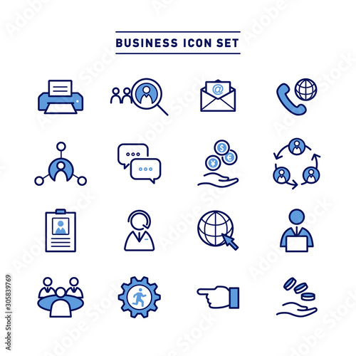 BUSINESS ICON SET