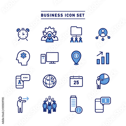 BUSINESS ICON SET