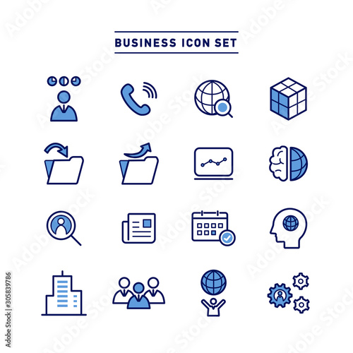 BUSINESS ICON SET