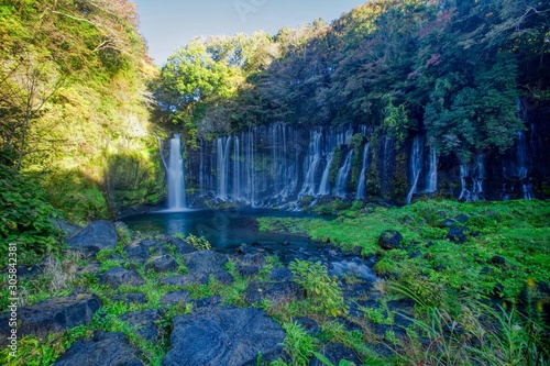 Shiriato Falls in Hakone  Japan