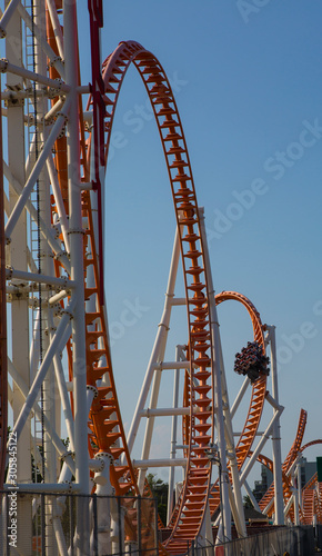 Having fun riding a roller coaster © ejgrubbs