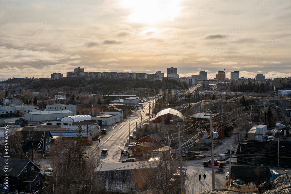 View of Yellowknife