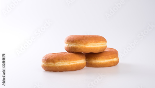 donut or donut isolated on white background new.