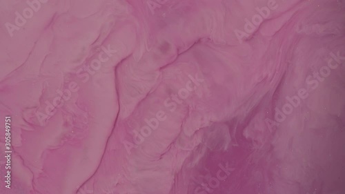 Wallpaper Mural Shiny pink liquid swirling. Glitter pastel background. Abstract psychedelic movement of make up  texture Torontodigital.ca