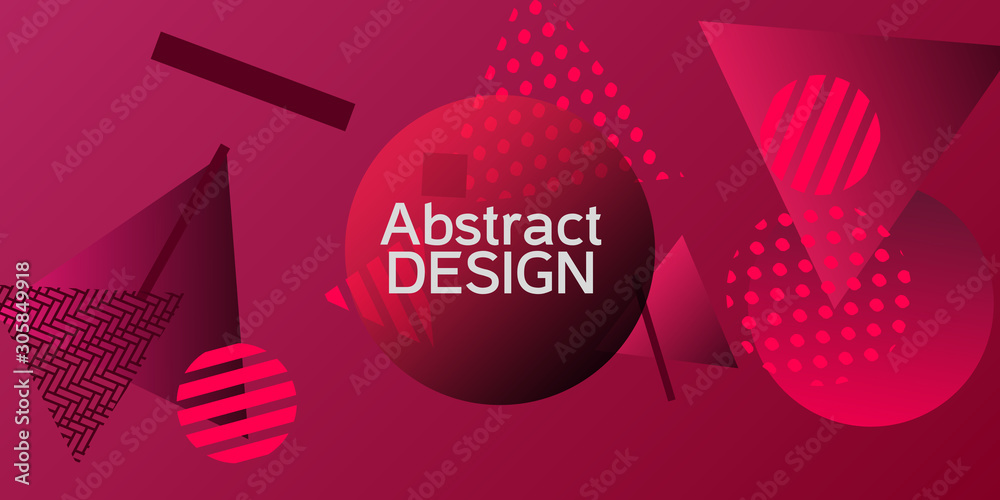 Geometric abstract background.