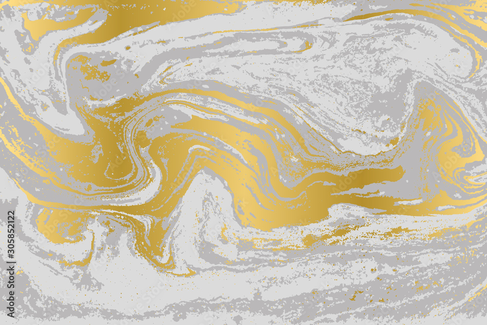 Gray and gold agate ripplle pattern. Pale beautiful marble background. Gray and gold agate ripplle pattern. Pale beautiful marble background.