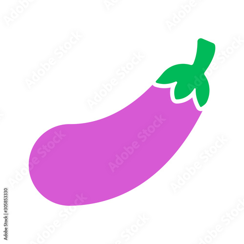 eggplant vegetable icon