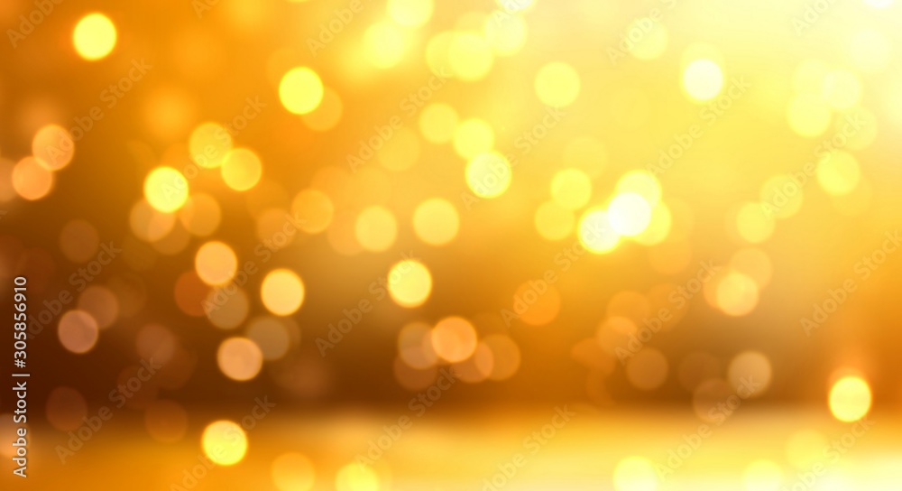 Golden bokeh room empty background. New Year interior. Xmas decoration. Luxury style texture. Festive new trend. Wall and floor 3d illustration. Golden bokeh room empty background. New Year interior. Xmas decoration. Luxury style texture. Festive new trend. Wall and floor 3d illustration.