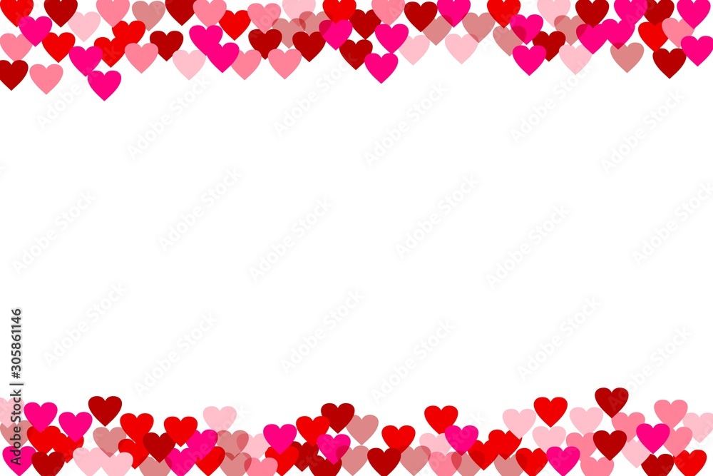 frame with hearts frame with hearts