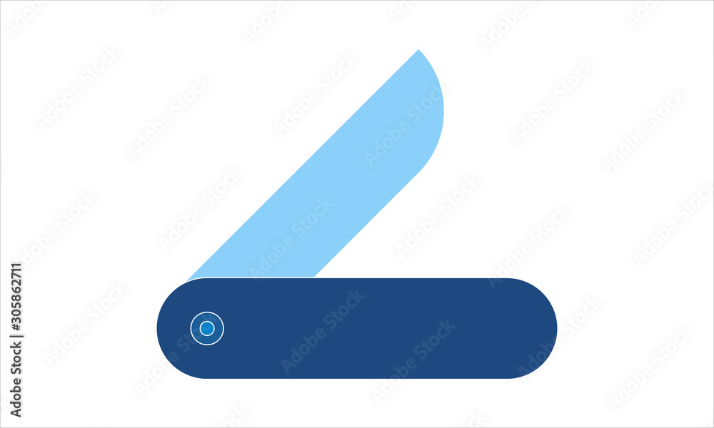 Swiss knife icon for multi-tool and survival gear Swiss knife icon for multi-tool and survival gear