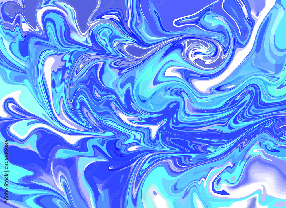 abstract background with waves