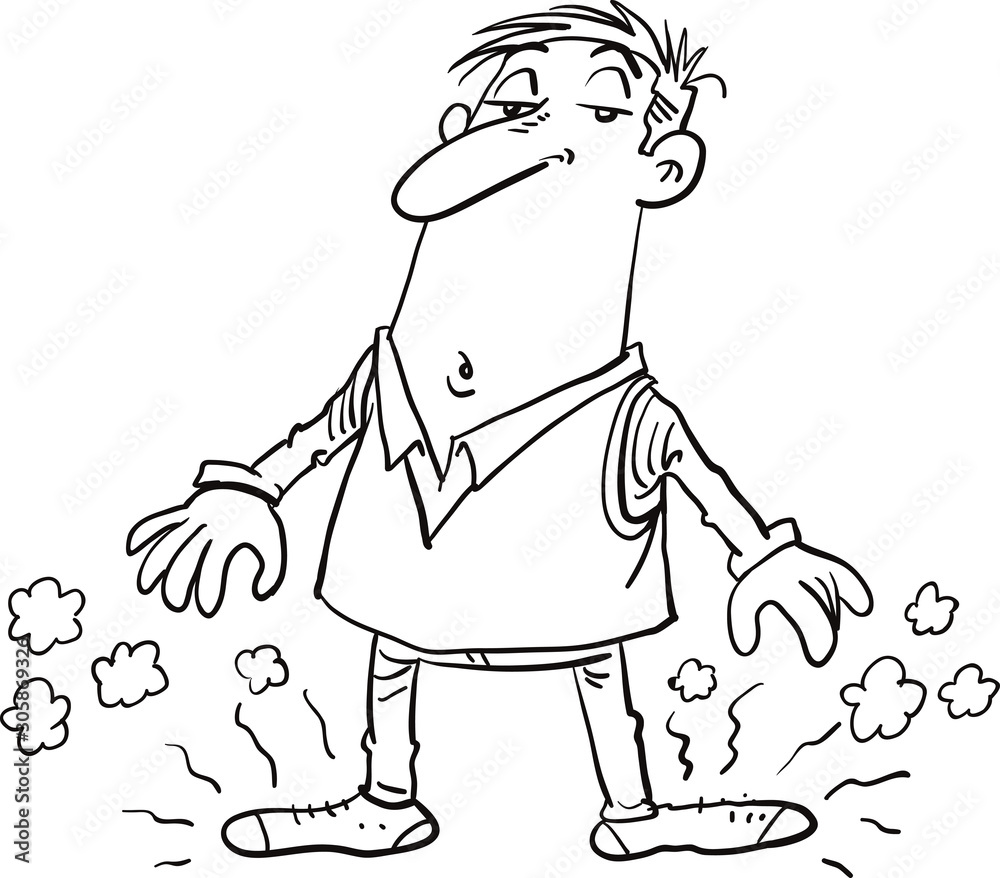 Fototapeta premium Stinky Feet