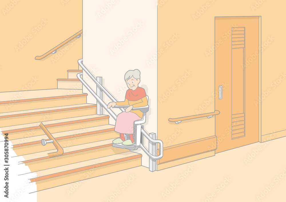 階段イラスト Stock ベクター Adobe Stock
