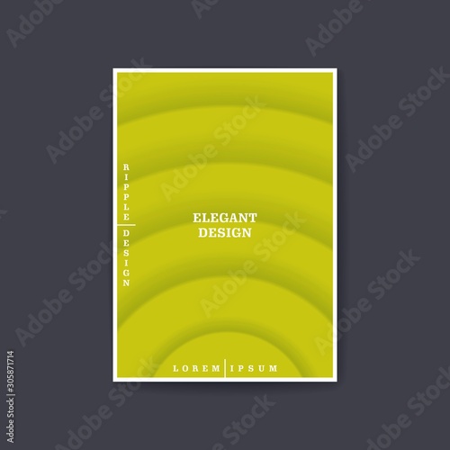 Schilderij op canvas Modern cover design