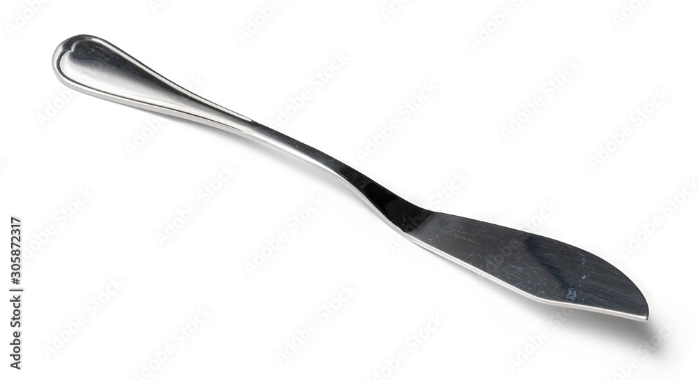 Stainless cutlery knife isolated on white background Stainless cutlery knife isolated on white background