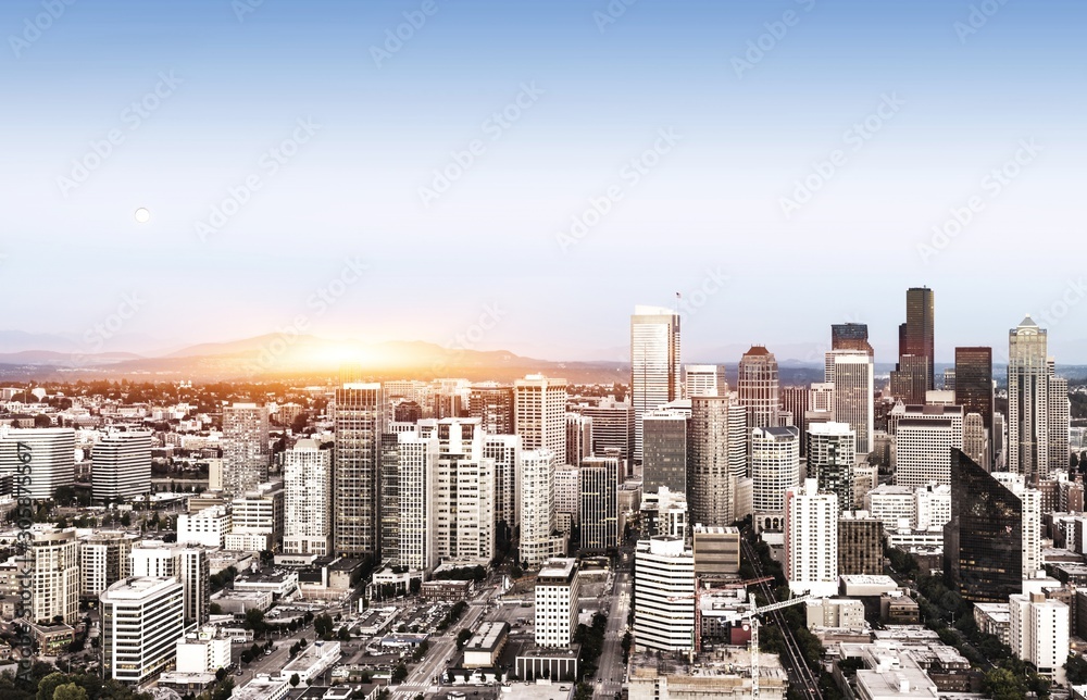 Fototapeta premium Buildings.