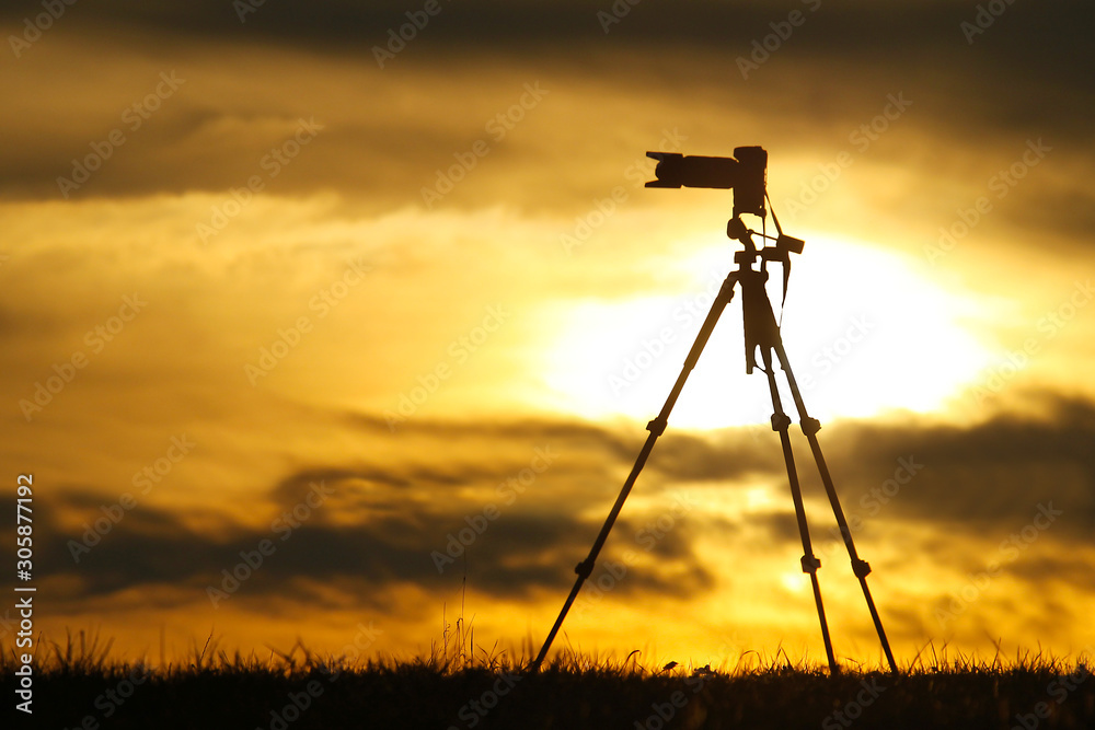 Photographyer Silhouette Photographyer Silhouette