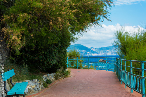 Foto Foto scattata lungo la famosa passeggiata Anita Garibaldi di Nervi (GE)