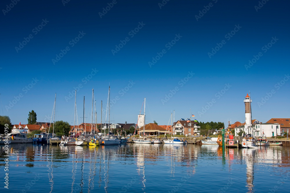 Timmendorf harbour, Poel Island, Mecklenburg-Western Pomerania,germany,europe