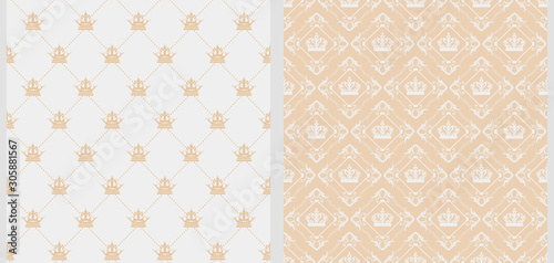 Set of Seamless Patterns, Royal
