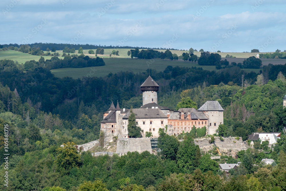 castle Sovinec , Czech republic