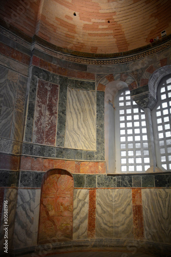 The Chora Church in the Edirnekapı neighbourhood of Istanbul, also known as the Kariye Museum and Church of the Holy Saviour. This medieval Byzantine Greek Orthodox church was converted into a mosque  photo